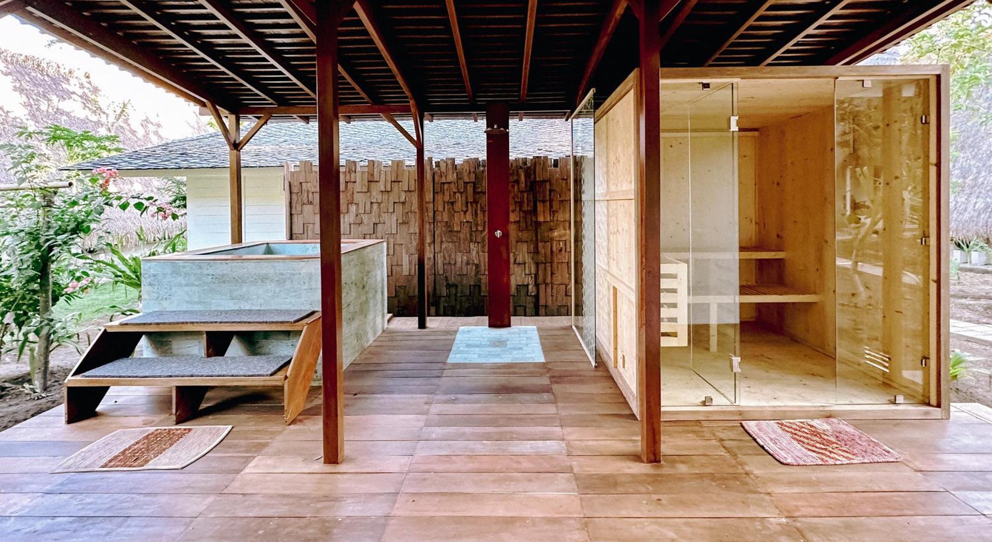 Matahari Villas Gili Asahan Bagian luar foto